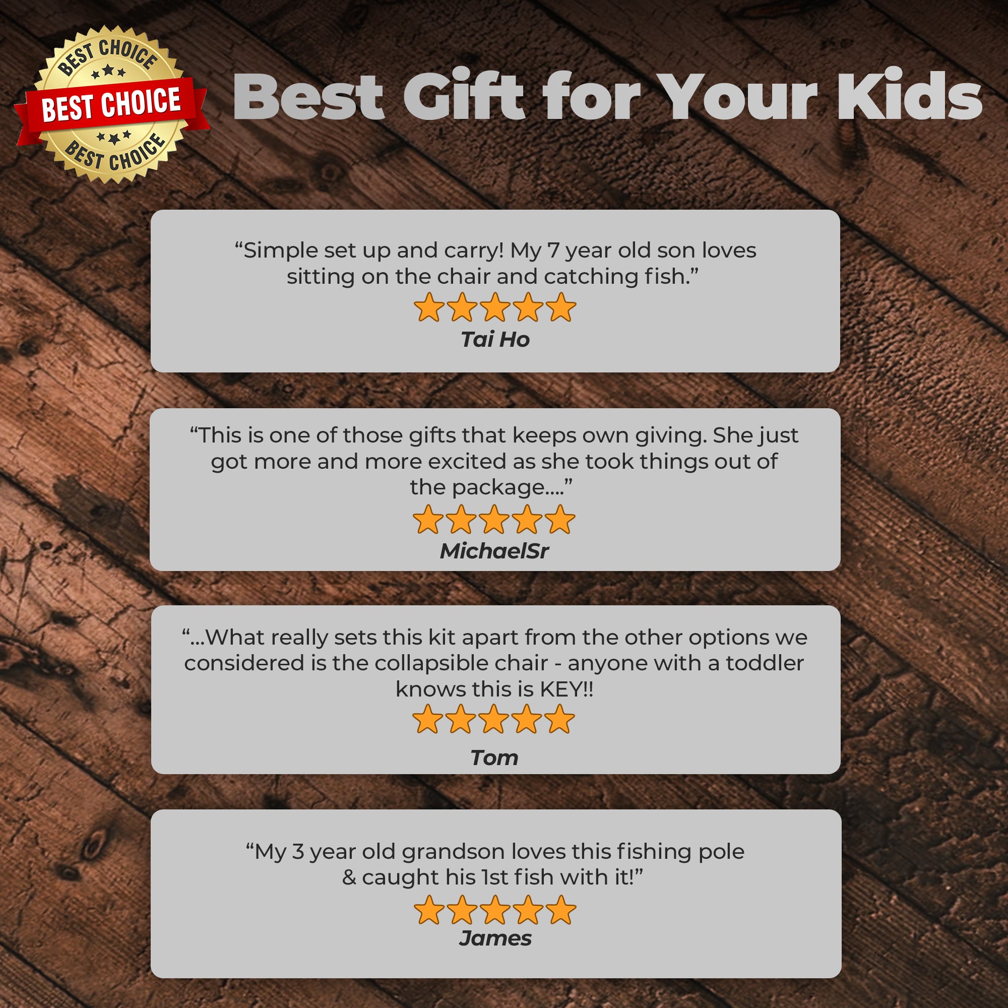 Kids Fishing Pole - Rod Reel Combo Tackle Box Starter Set - First Year Small Dock Gear Kit for Boys Girls Toddler Youth Age Beginner Little Children Junior Anglers