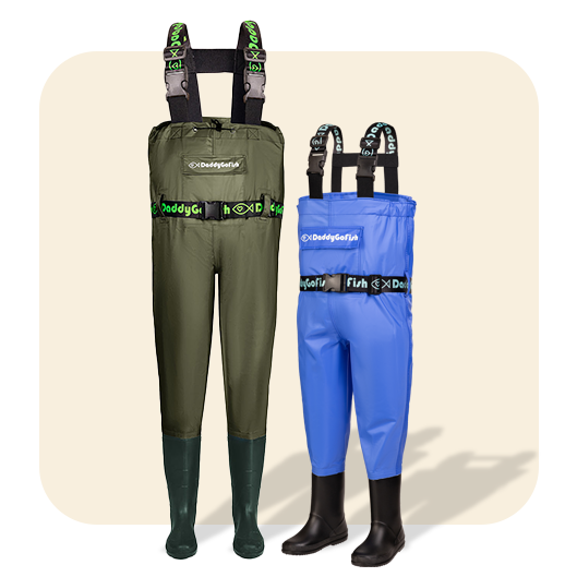 PVC chest waders