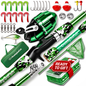 Kids Fishing Pole for Boys, Girls & Youth Age, Toddler Fishing Pole Set Kit