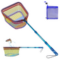 Kids Fishing Nets - Telescopic and Extendable Landing Net for Boys and Girls to Catch Small Fish Crabs Shrimps Minnows and Dragonflies in Various Water Bodies