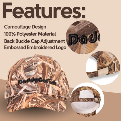 Camouflage Caps for Kids and Adult - Fishing Hunting Hiking Camo Hats Toddler Children Outdoor Adventures