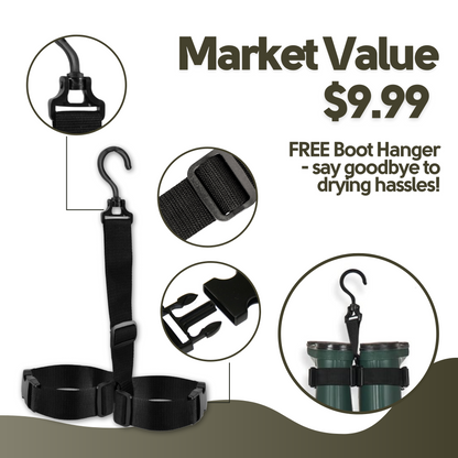 Chest Waders for Kids and Adults, Fishing and Hunting Waders with a Pocket and a Wader Hanger