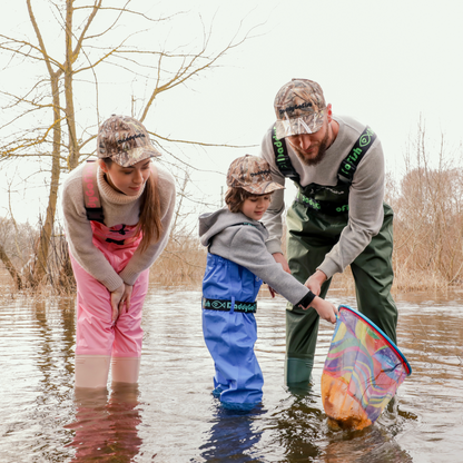 Chest Waders for Kids and Adults, Fishing and Hunting Waders with a Pocket and a Wader Hanger