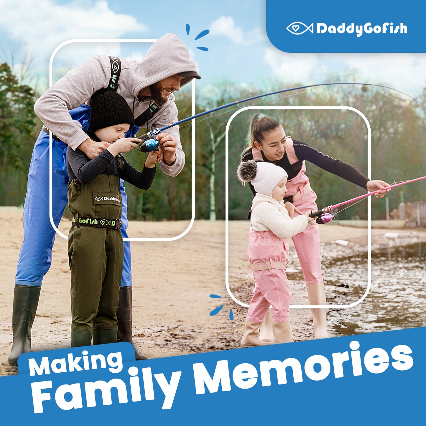 Kids Fishing Pole for Boys, Girls & Youth Age, Toddler Fishing Pole Set Kit
