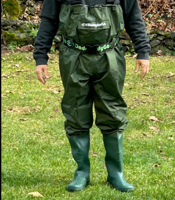 Daddygofish adult chest wader, fishing waders, hunting wader